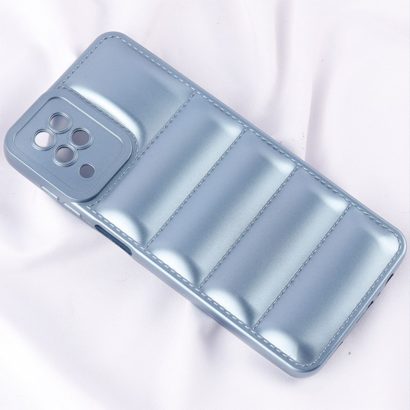 قاب پافر ژله ای براق محافظ لنزدار Samsung Galaxy A12 / M12