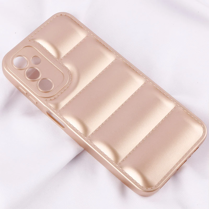 قاب پافر ژله ای براق محافظ لنزدار Samsung Galaxy A14 4G / 5G