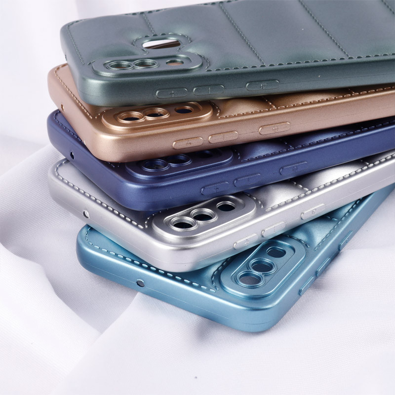 قاب پافر ژله ای براق محافظ لنزدار Samsung Galaxy A20 / A30