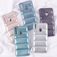 قاب پافر ژله ای براق محافظ لنزدار Samsung Galaxy A20s