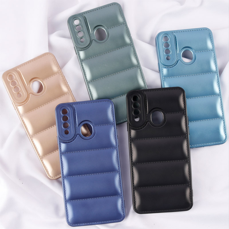 قاب پافر ژله ای براق محافظ لنزدار Samsung Galaxy A20s