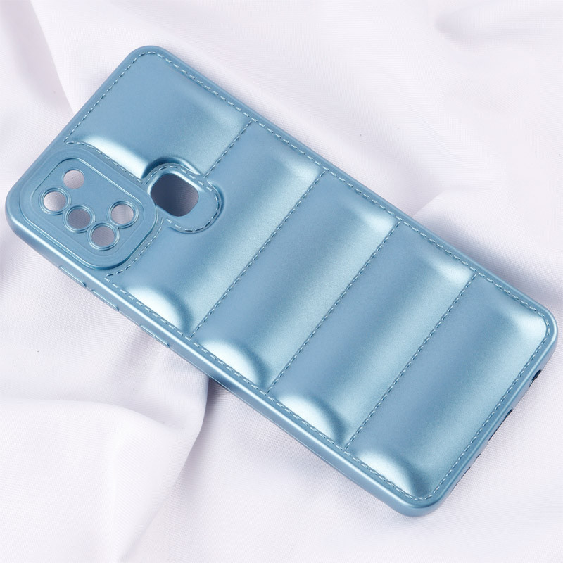قاب پافر ژله ای براق محافظ لنزدار Samsung Galaxy A21s