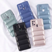 قاب پافر ژله ای براق محافظ لنزدار Samsung Galaxy A21s