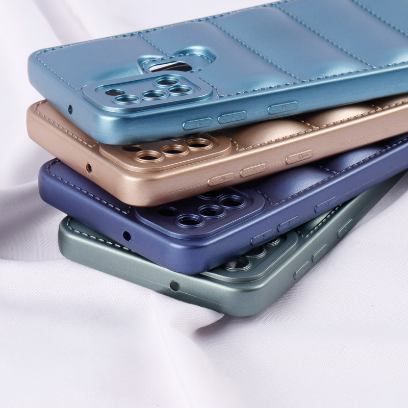 قاب پافر ژله ای براق محافظ لنزدار Samsung Galaxy A21s