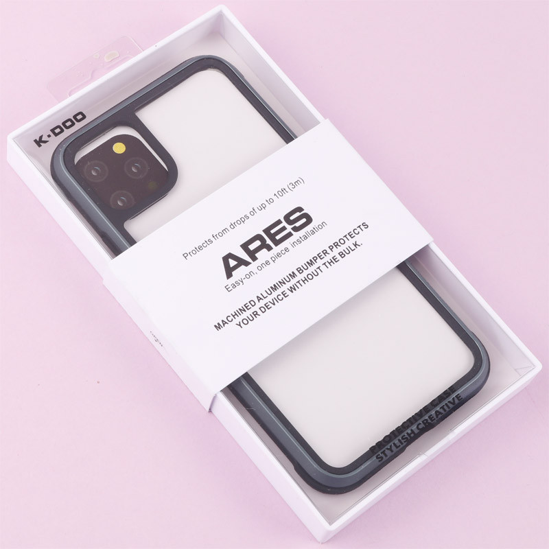 قاب ضد ضربه پشت شفاف K.doo Ares آیفون iPhone 11 Pro Max