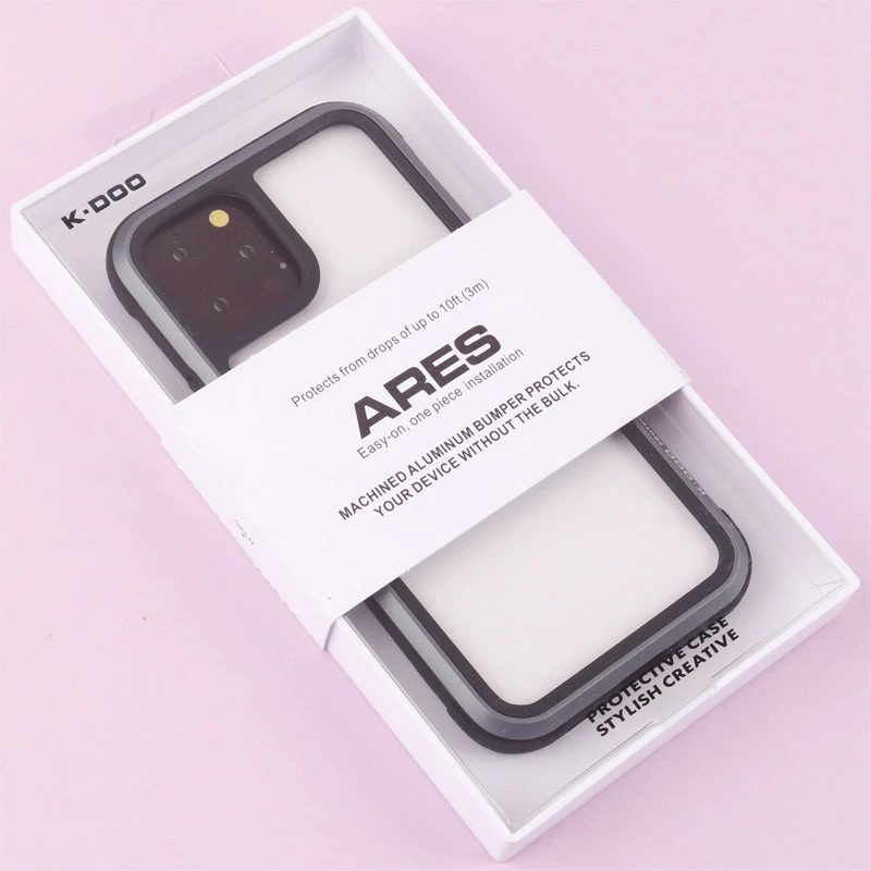 قاب ضد ضربه پشت شفاف K.doo Ares آیفون iPhone 12 / 12 Pro