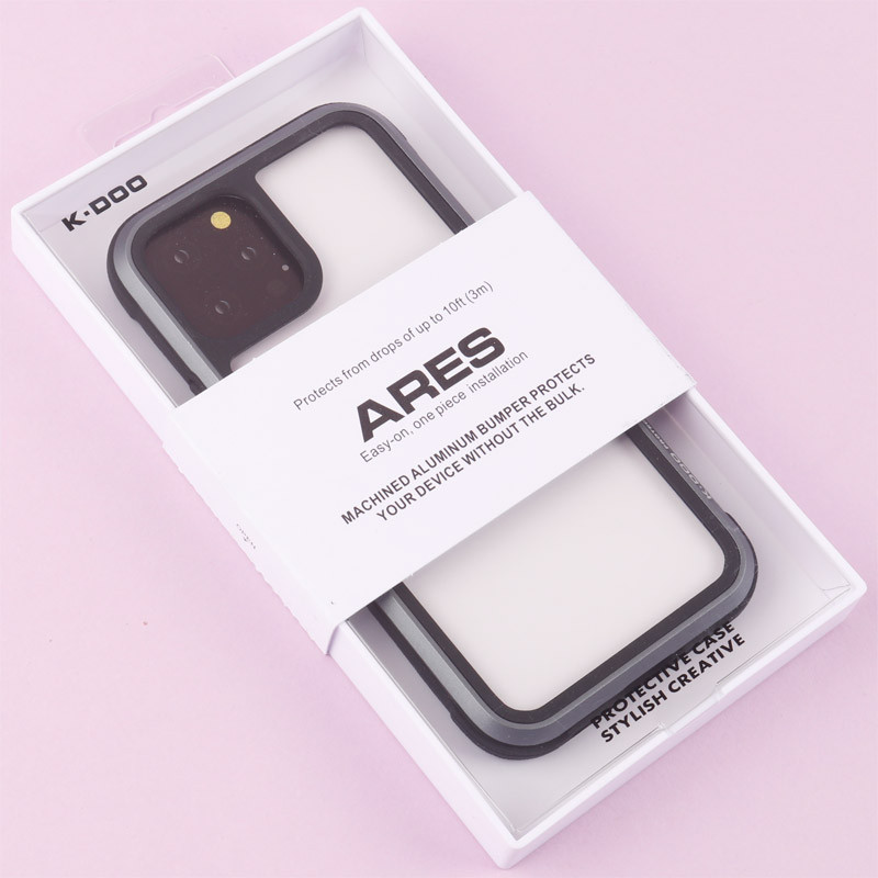 قاب ضد ضربه پشت شفاف K.doo Ares آیفون iPhone 12 / 12 Pro