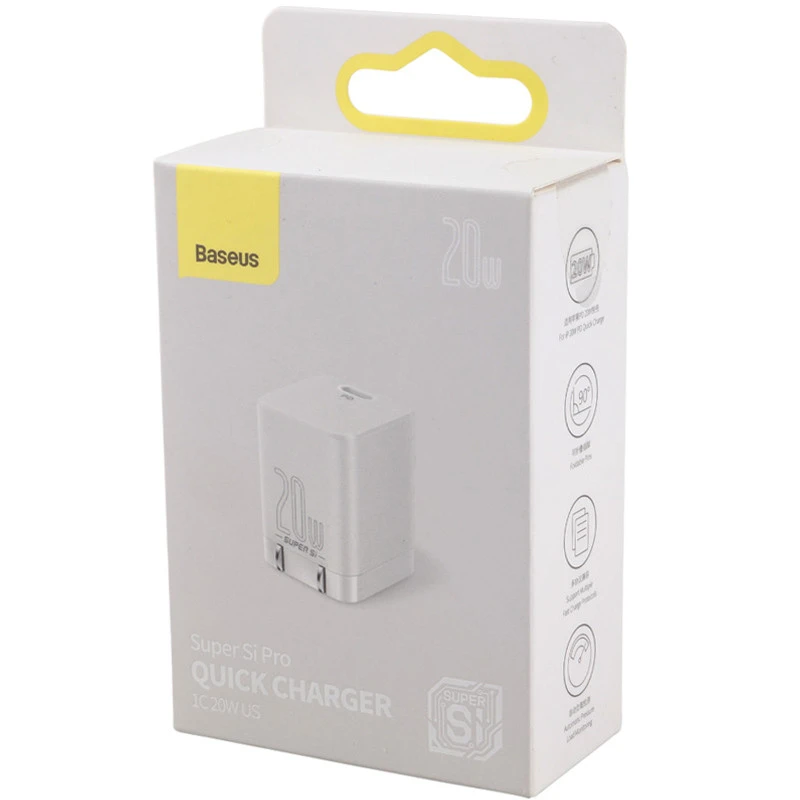 کلگی فست شارژ Baseus Super-Si CCSUP-B0 3A QC3.0 PD 20W Type-C