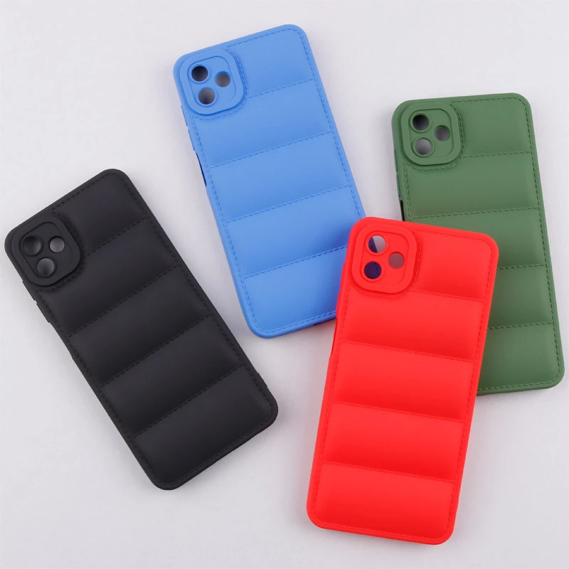 قاب پافر ژله ای سامسونگ Galaxy A04 محافظ لنزدار