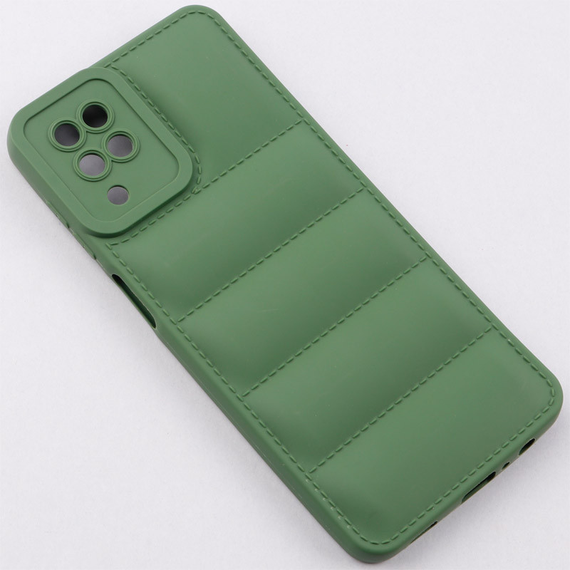 قاب پافر ژله ای سامسونگ Galaxy A12 / M12 محافظ لنزدار