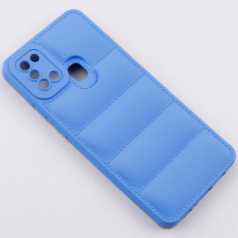 قاب پافر ژله ای سامسونگ Galaxy A21s محافظ لنزدار