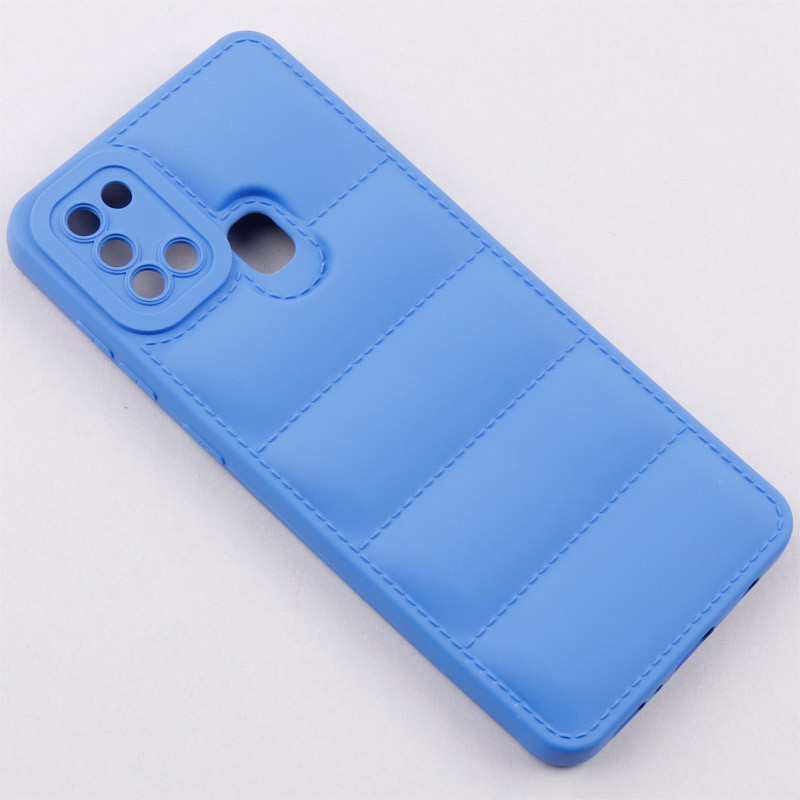قاب پافر ژله ای سامسونگ Galaxy A21s محافظ لنزدار