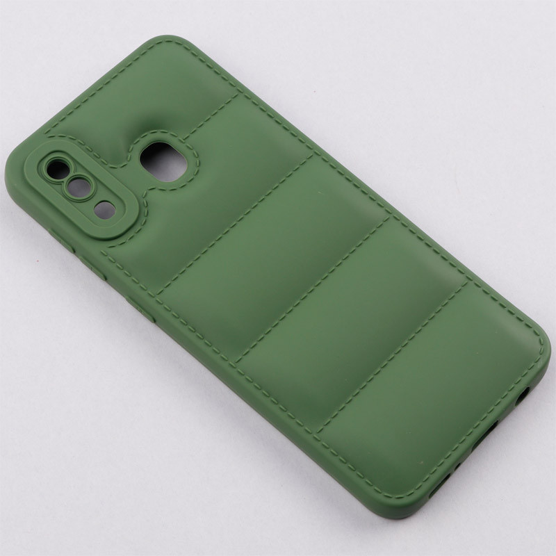 قاب پافر ژله ای سامسونگ Galaxy A20 / A30 محافظ لنزدار