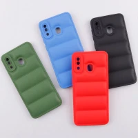 قاب پافر ژله ای سامسونگ Galaxy A20 / A30 محافظ لنزدار