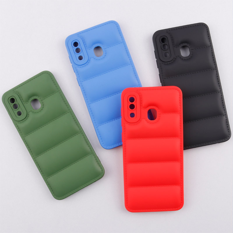 قاب پافر ژله ای سامسونگ Galaxy A20 / A30 محافظ لنزدار