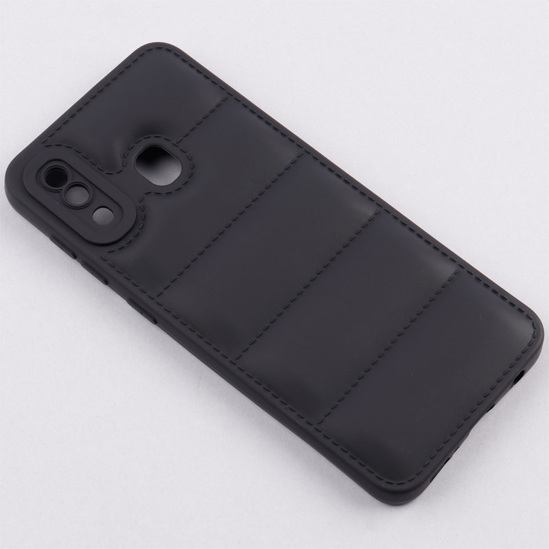 قاب پافر ژله ای سامسونگ Galaxy A20 / A30 محافظ لنزدار