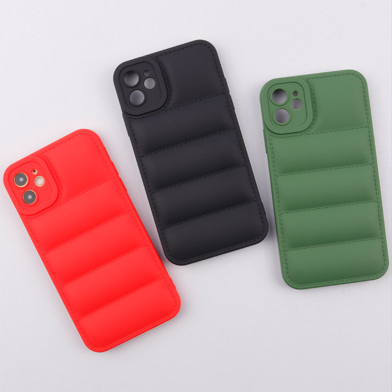 قاب پافر ژله ای آیفون 11 محافظ لنزدار