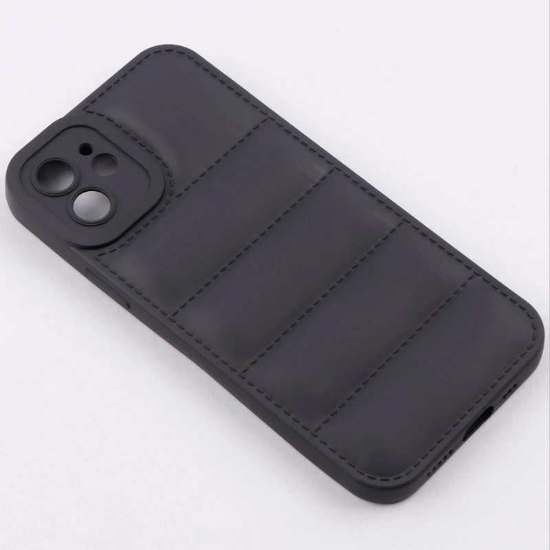 قاب پافر ژله ای آیفون iPhone 12 محافظ لنزدار
