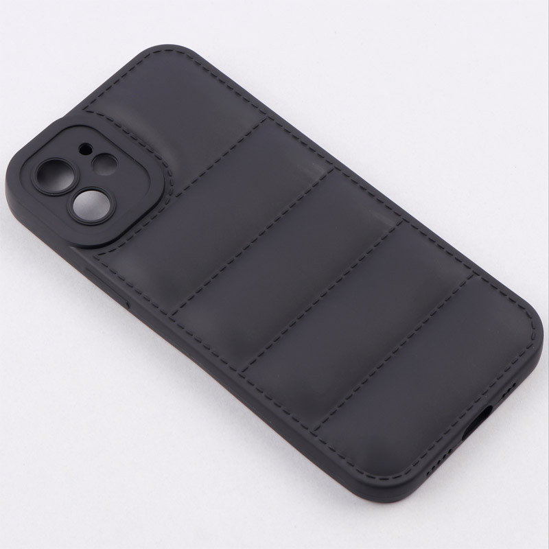 قاب پافر ژله ای آیفون iPhone 12 محافظ لنزدار