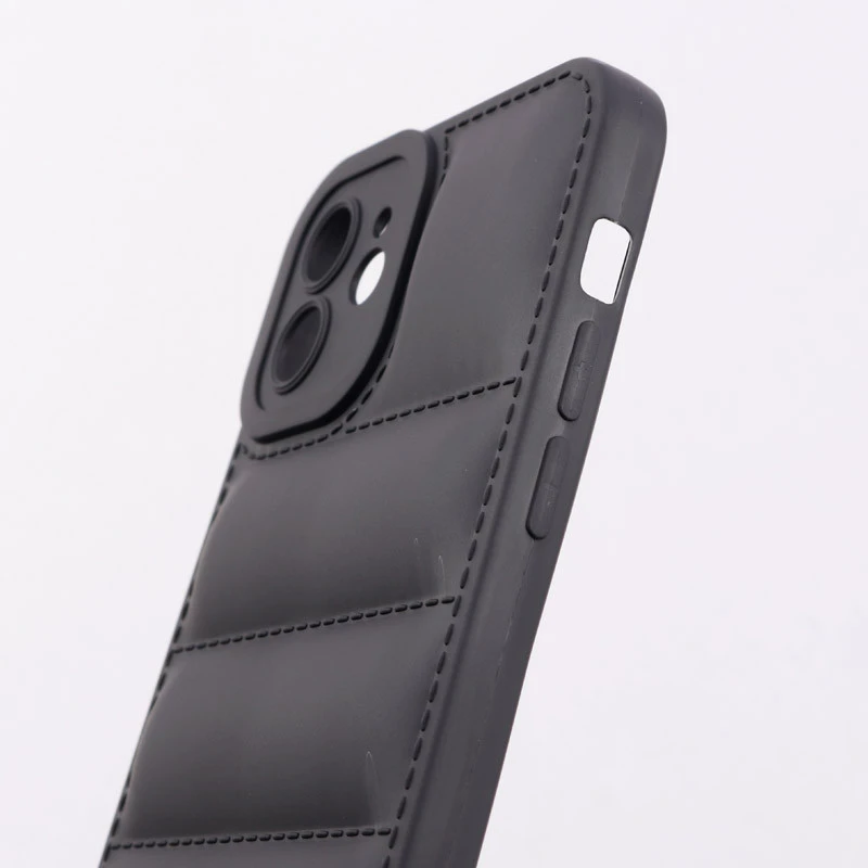 قاب پافر ژله ای آیفون iPhone 12 محافظ لنزدار