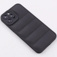 قاب پافر ژله ای آیفون iPhone 12 Pro Max محافظ لنزدار