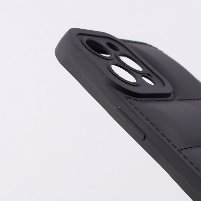 قاب پافر ژله ای آیفون iPhone 12 Pro Max محافظ لنزدار