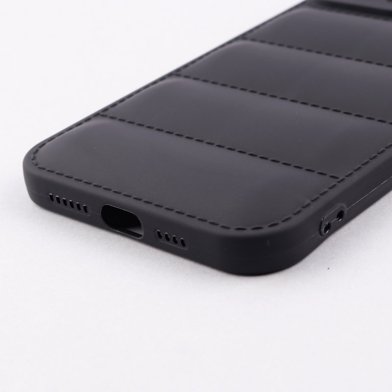 قاب پافر ژله ای آیفون iPhone 12 Pro Max محافظ لنزدار