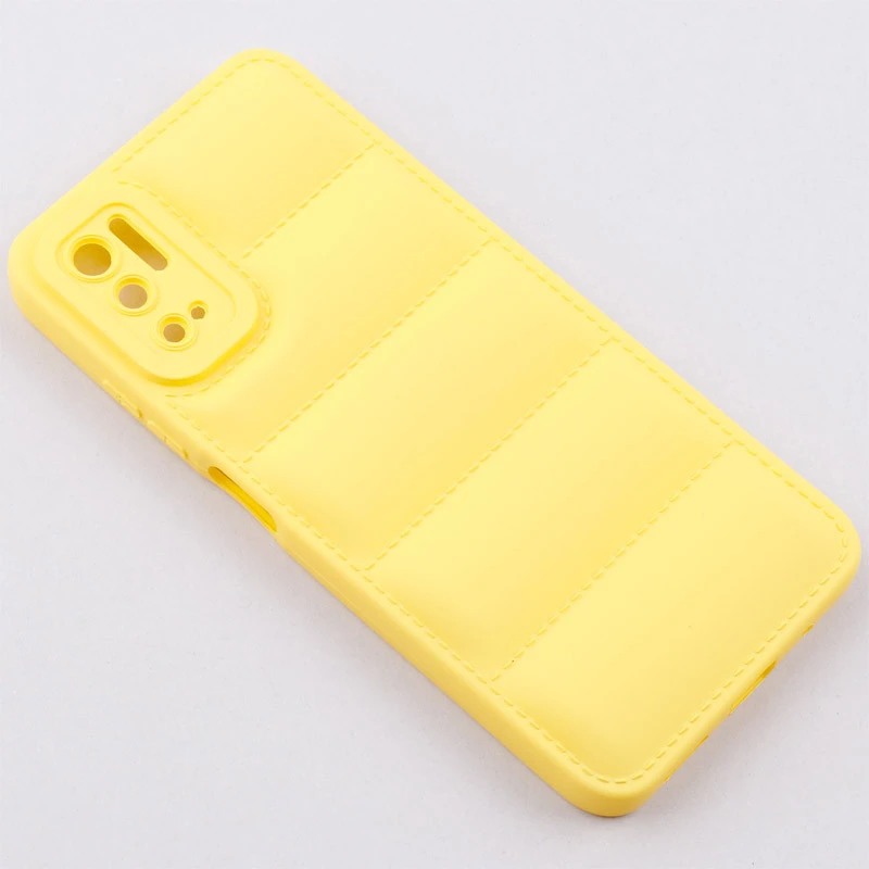 قاب پافر ژله ای ساده محافظ لنزدار Xiaomi Redmi Note 10 5G / Poco M3 Pro