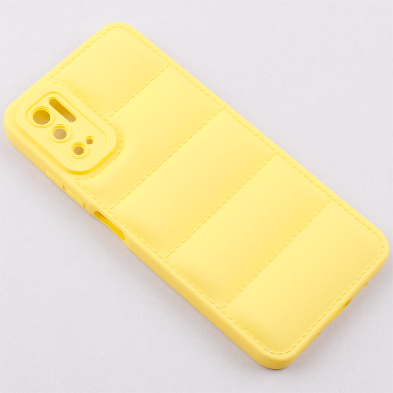 قاب پافر ژله ای ساده محافظ لنزدار Xiaomi Redmi Note 10 5G / Poco M3 Pro