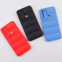 قاب پافر ژله ای شیائومی Redmi Note 8 محافظ لنزدار