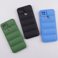قاب پافر ژله ای شیائومی Redmi 9C محافظ لنزدار