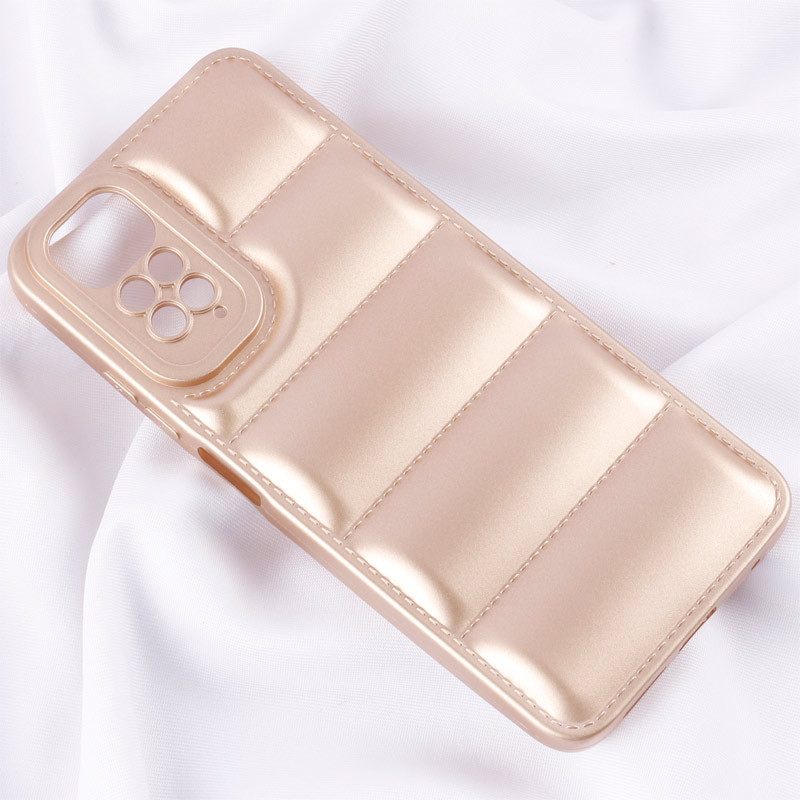 قاب پافر ژله ای براق محافظ لنزدار Xiaomi Redmi Note 11 4G / Redmi 10 / Redmi 10 Prime