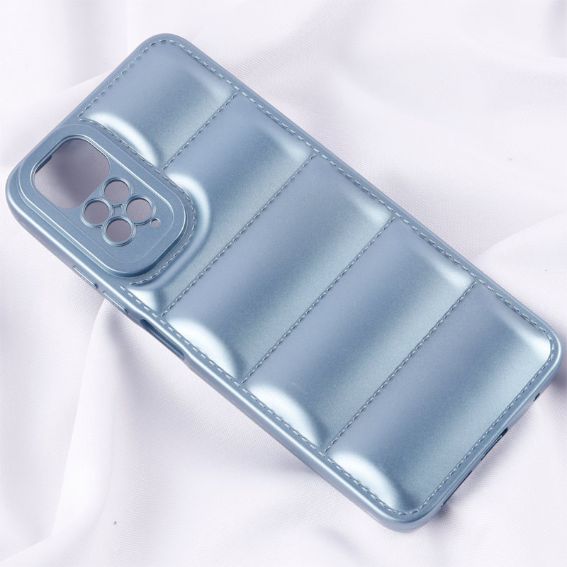 قاب پافر ژله ای براق محافظ لنزدار Xiaomi Redmi Note 11 4G / Redmi 10 / Redmi 10 Prime
