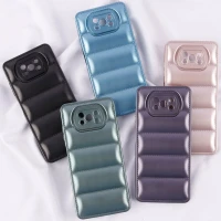 قاب پافر ژله ای براق محافظ لنزدار Xiaomi Poco X3 / X3 Pro