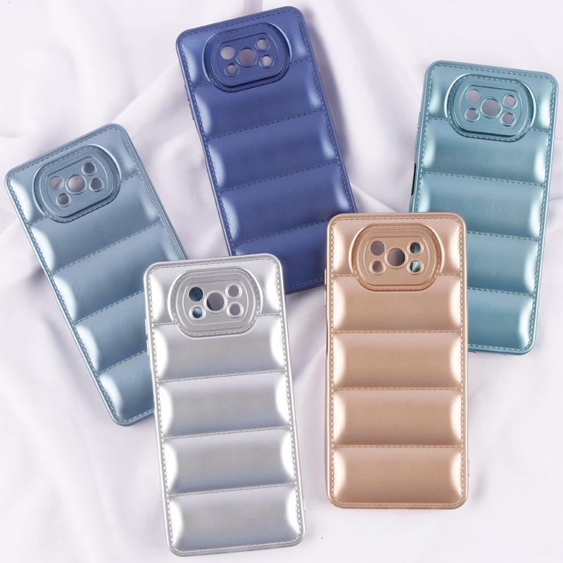قاب پافر ژله ای براق محافظ لنزدار Xiaomi Poco X3 / X3 Pro