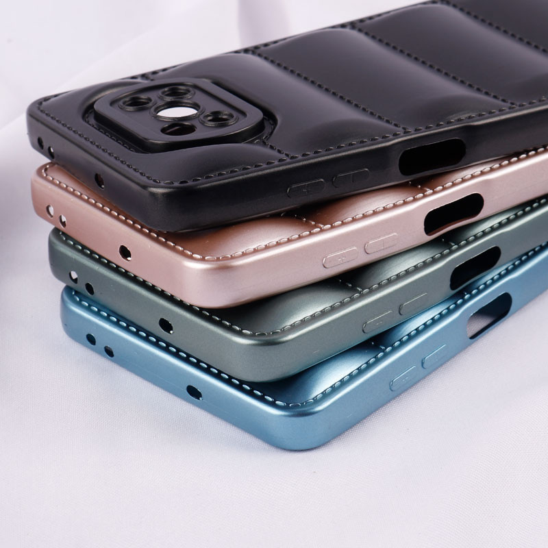 قاب پافر ژله ای براق محافظ لنزدار Xiaomi Poco X3 / X3 Pro