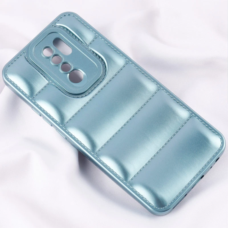 قاب پافر ژله ای براق محافظ لنزدار Xiaomi Redmi 9 / 9 Prime