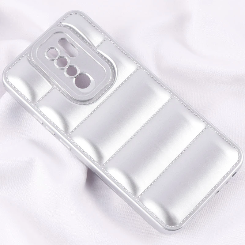 قاب پافر ژله ای براق محافظ لنزدار Xiaomi Redmi 9 / 9 Prime