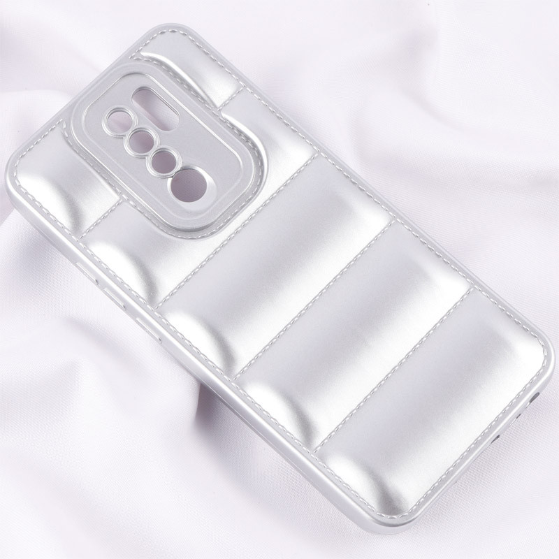 قاب پافر ژله ای براق محافظ لنزدار Xiaomi Redmi 9 / 9 Prime