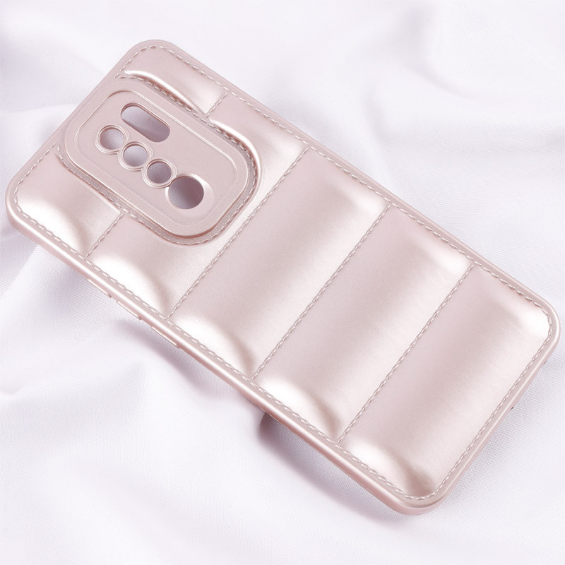 قاب پافر ژله ای براق محافظ لنزدار Xiaomi Redmi 9 / 9 Prime