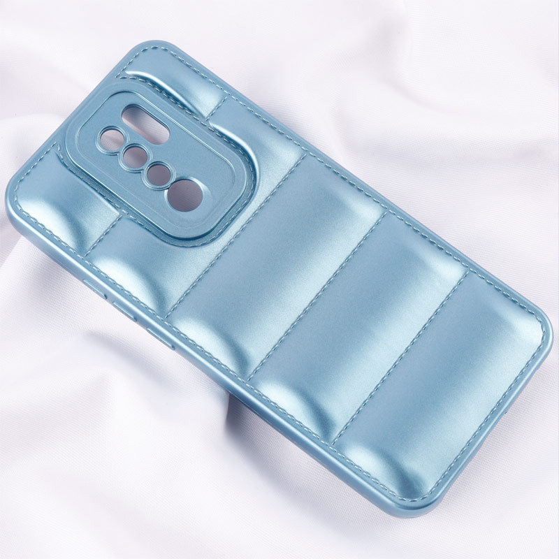 قاب پافر ژله ای براق محافظ لنزدار Xiaomi Redmi 9 / 9 Prime