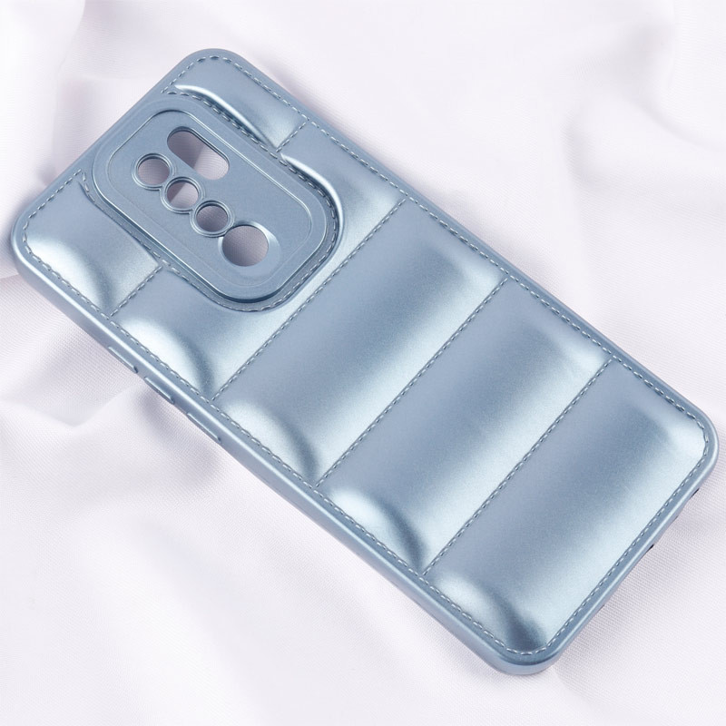 قاب پافر ژله ای براق محافظ لنزدار Xiaomi Redmi 9 / 9 Prime