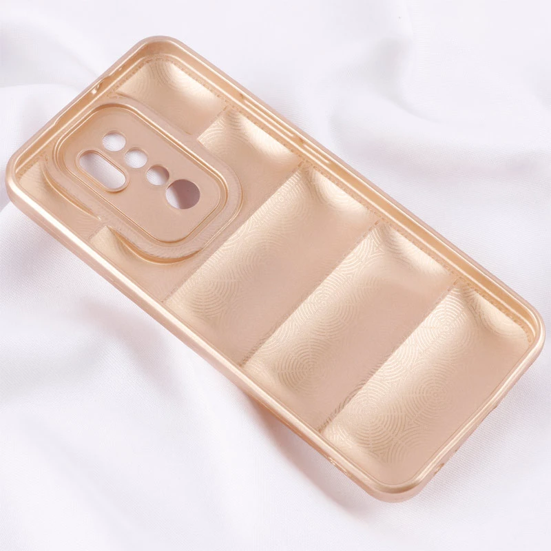 قاب پافر ژله ای براق محافظ لنزدار Xiaomi Redmi 9 / 9 Prime