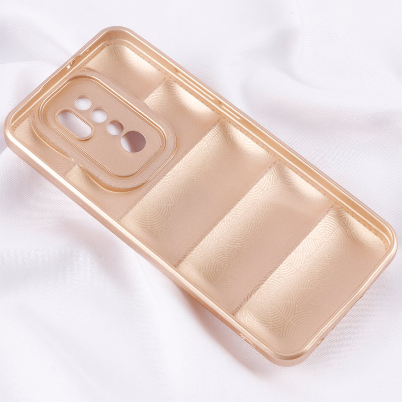 قاب پافر ژله ای براق محافظ لنزدار Xiaomi Redmi 9 / 9 Prime