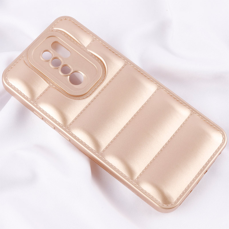 قاب پافر ژله ای براق محافظ لنزدار Xiaomi Redmi 9 / 9 Prime