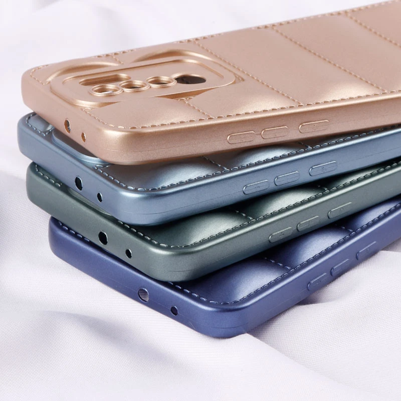 قاب پافر ژله ای براق محافظ لنزدار Xiaomi Redmi 9 / 9 Prime