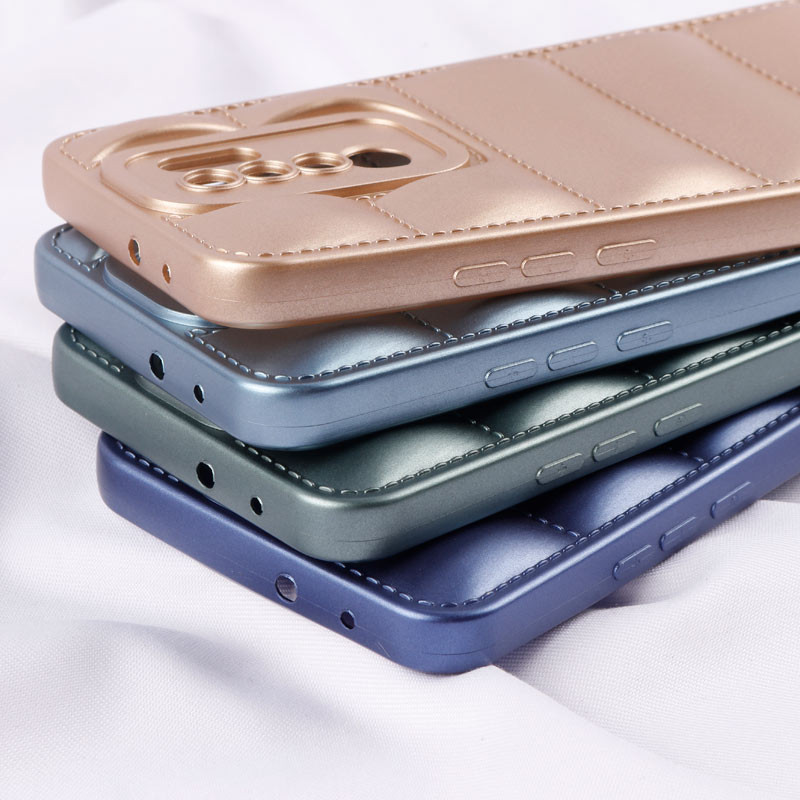 قاب پافر ژله ای براق محافظ لنزدار Xiaomi Redmi 9 / 9 Prime