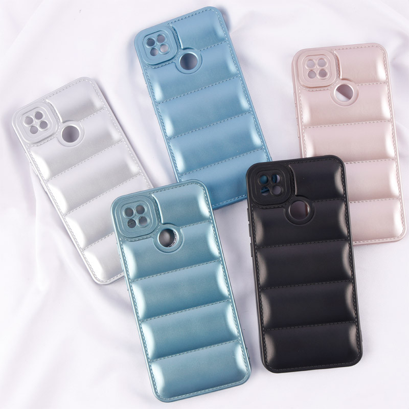قاب پافر ژله ای براق محافظ لنزدار Xiaomi Redmi 9C