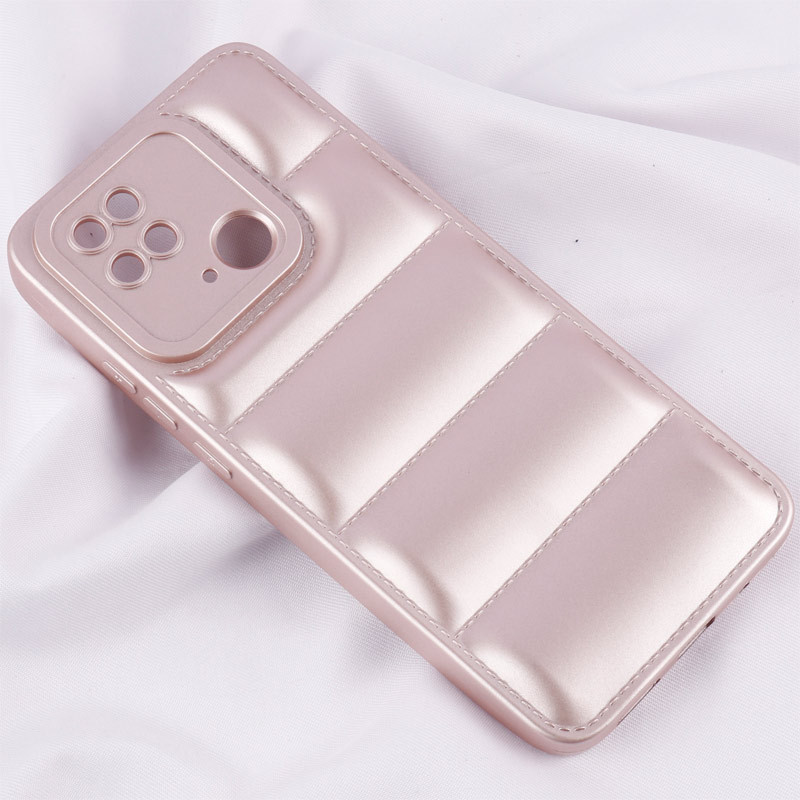 قاب پافر ژله ای براق محافظ لنزدار Xiaomi Redmi 10C