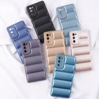 قاب پافر ژله ای براق محافظ لنزدار Samsung Galaxy S20 FE